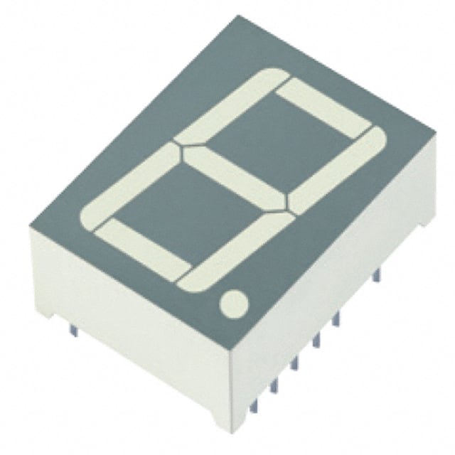 XDMYK20C-1 DISPLAY 7-SEG 0.8" SGL YLW 18DIP
