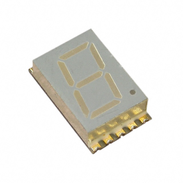 XZFMG10A DISPLAY 7SEG 0.4" SGL GRN 10SMD