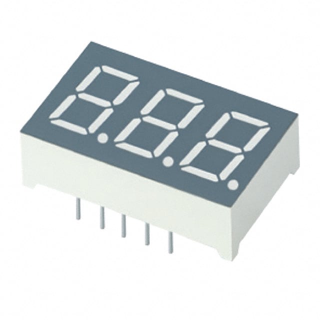 XDUG09A3 DISPLAY 7SEG 0.36" TRP GRN 12DIP