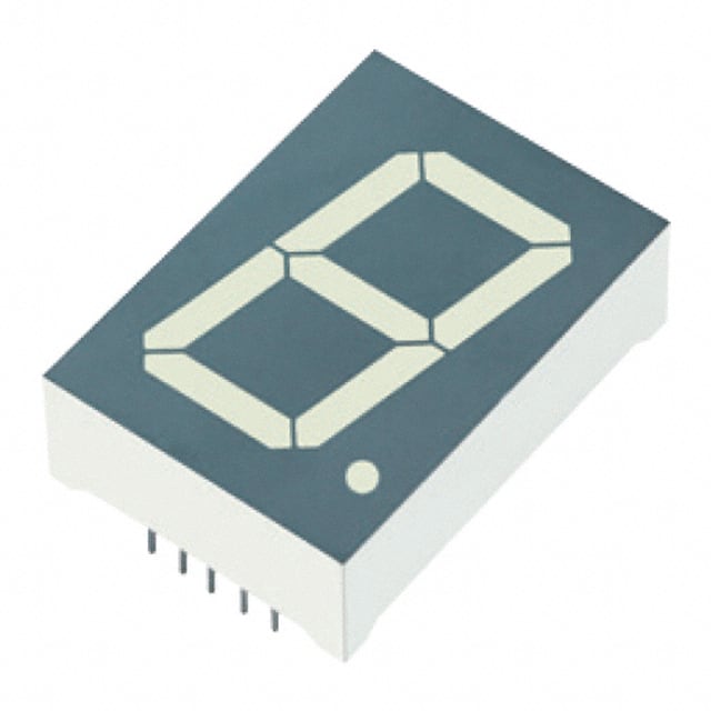 XDMYK25C DISPLAY 7-SEG 1" SGL YLW 10DIP