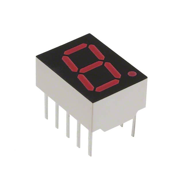 HDSP-F111 DISPLAY 7-SEG 0.4" SGL RED 10DIP
