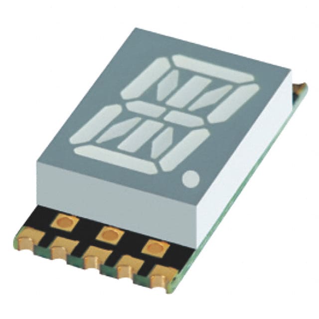 XZFAMOK10A DISPLAY 14SEG 0.4" SGL ORG 16SMD