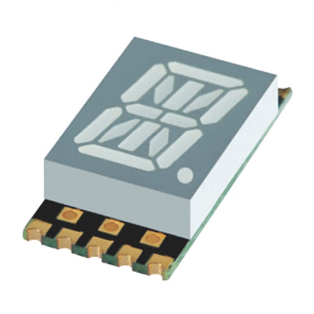 XZFAMOK10C DISPLAY 14SEG 0.4" SGL ORG 16SMD