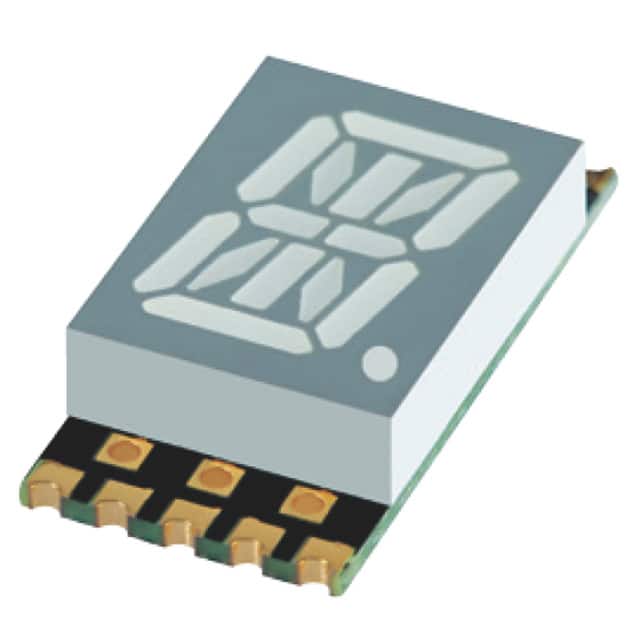 XZFAMYK10C DISPLAY 14SEG 0.4" SGL YLW 16SMD