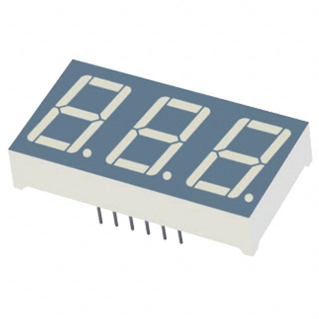 XDMYK14A3 DISPLAY 7SEG 0.56" TRP YLW 10DIP