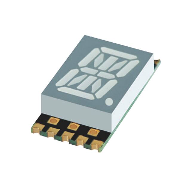 XZFAMDK10A DISPLAY 14SEG 0.4" SGL RED 16SMD