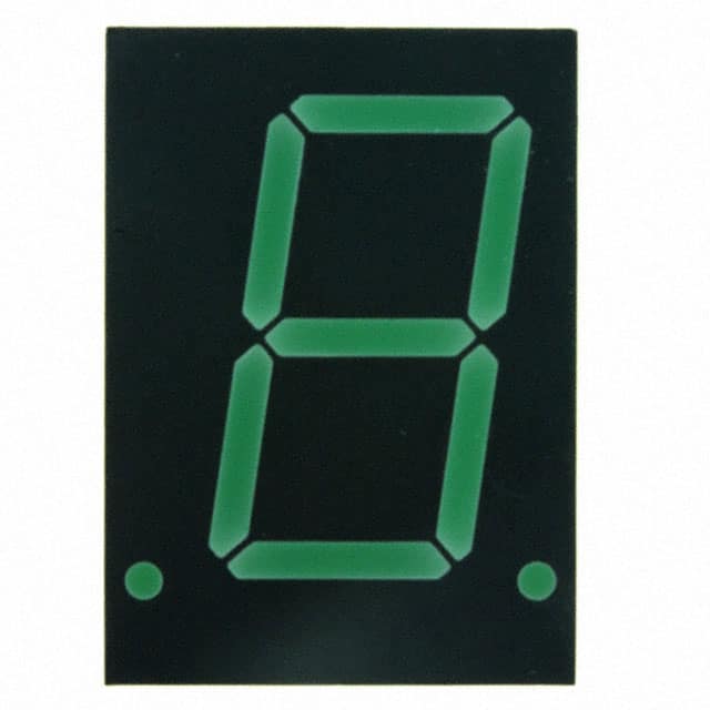 HDSP-8603 DISPLAY 7SEG 0.8" SGL GRN 18DIP