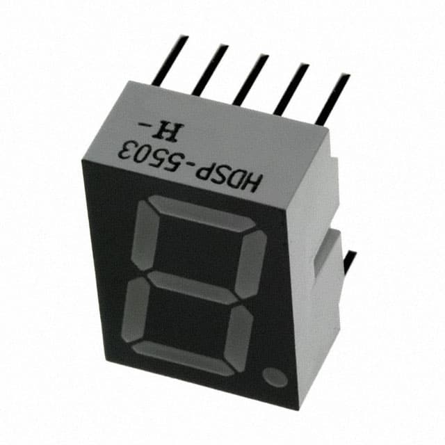 HDSP-5503-GH000 DISPLAY 7SEG 0.56" SGL RED 10DIP