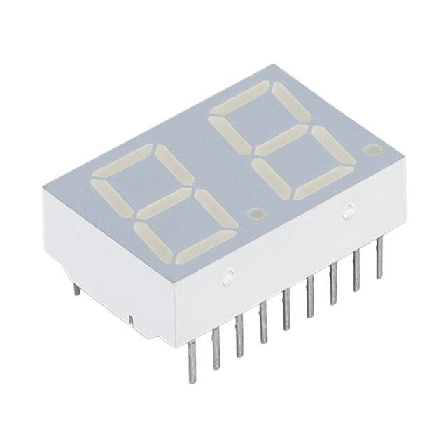 HDSP-K121 DISPLAY 7SEG 0.56" DBL RED 18DIP