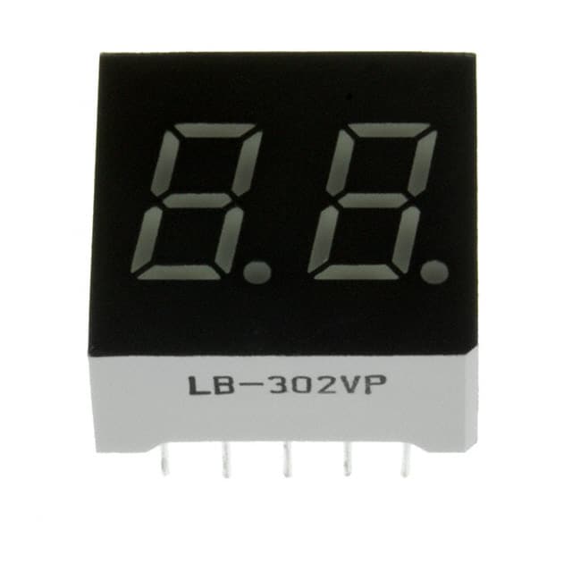 LB-302VP DISPLAY 7-SEG 0.3" DBL RED 10DIP