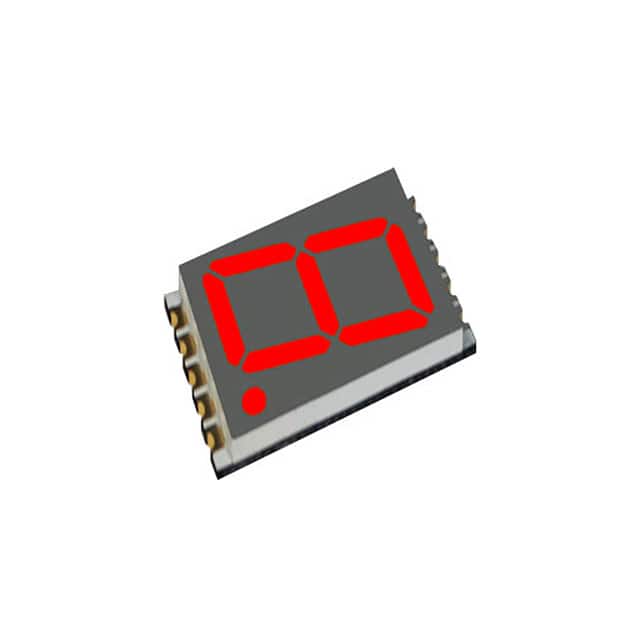 DSM7UA70101T DISPLAY 7-SEG 0.7" SGL RED 10SMD
