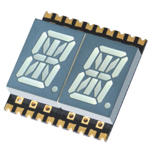 XZFAVG10A2 DISPLAY 14SEG 0.4" DBL GRN 32SMD