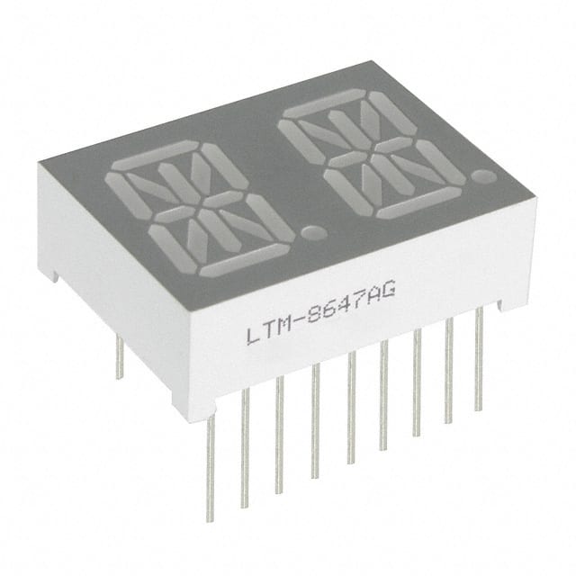 LTM-8647AG DISP 14SEG 0.54" DBL GRN 18DIP