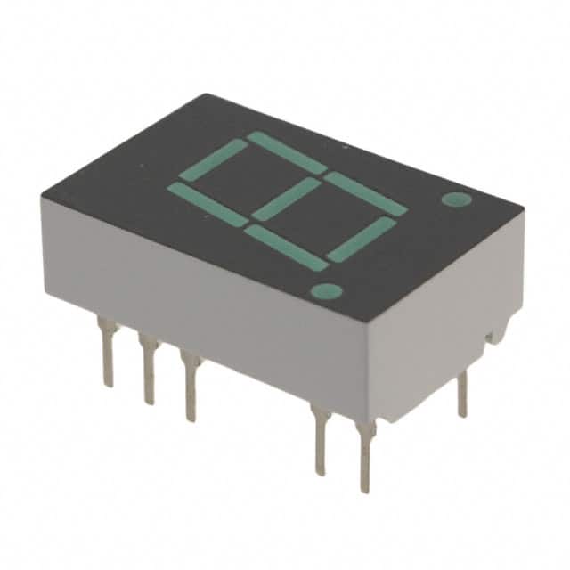 HDSP-4603-IJ000 DISPLAY 7SEG 0.43" SGL GRN 14DIP