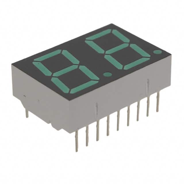 HDSP-5623 DISPLAY 7SEG 0.56" DBL GRN 18DIP