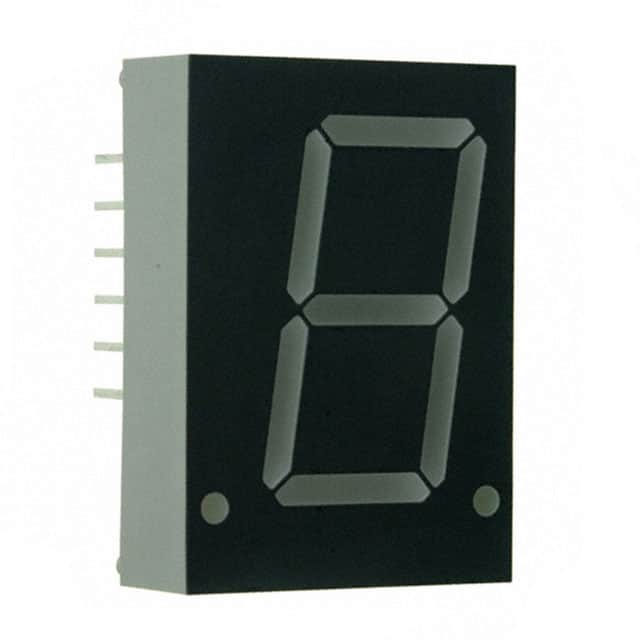 HDSP-3901 DISPLAY 7-SEG 0.8" SGL RED 18DIP