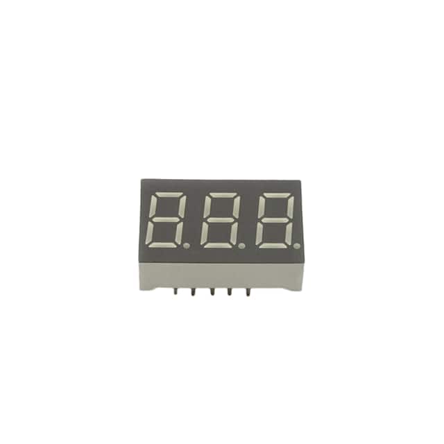 KW3-361AVA 3 DIGIT 7-SEGMENT LED DISPLAY