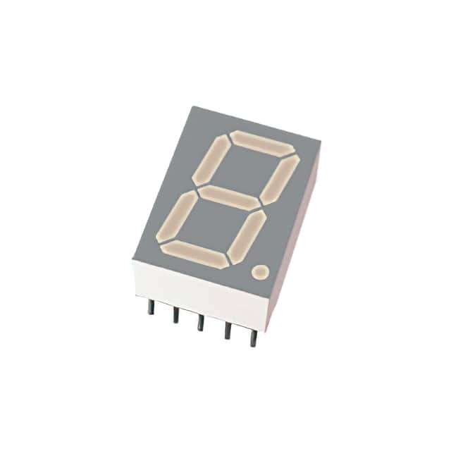 SA56-51PBWA/A 0.56" BLUE 7-SEGMENT LED DISPLAY