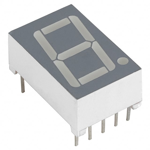 MAN6480 LED 7-SEG SGL CC GRN RHDP .56"
