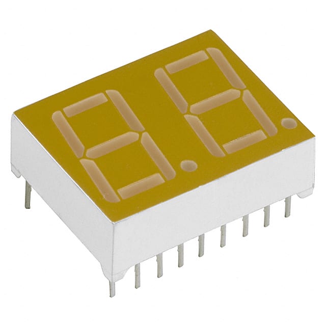 MAN6610 LED 7-SEG DUAL CA ORN RHDP .56"