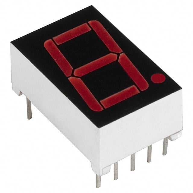 MAN6760 LED 7-SEG SGL CA RED RHDP .56"