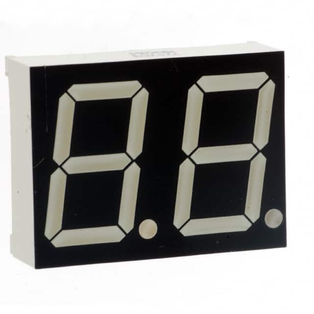 NKR261B DISPLAY 7-SEG 0.6" DBL RED 18DIP