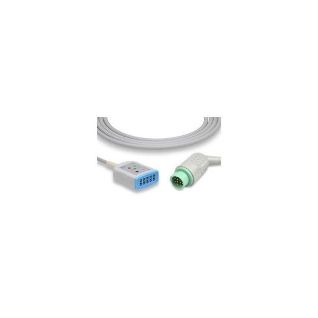 1554AAO ECG TRUNK CABLES Replacement for Corometrics 1554