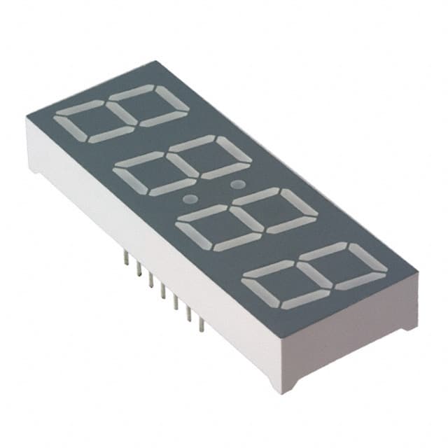 HDSP-B04E DISP 7SEG 0.56" QUAD RED 12DIP
