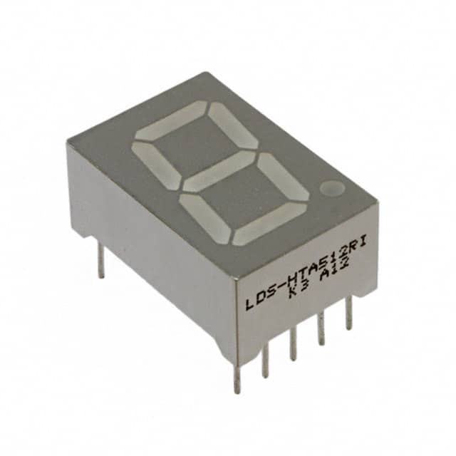 LDS-HTA512RI DISPLAY 7SEG 0.56" SGL GRN 10DIP