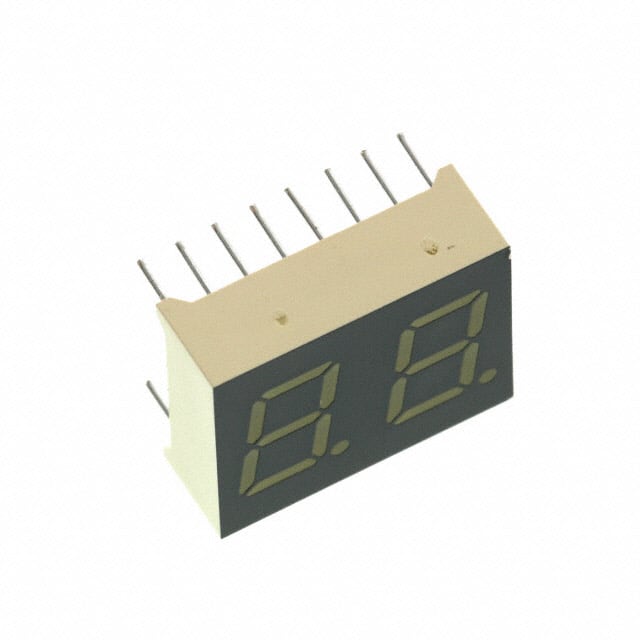 DA04-11SRWA DISPLAY 7SEG 0.39" DBL RED 16DIP