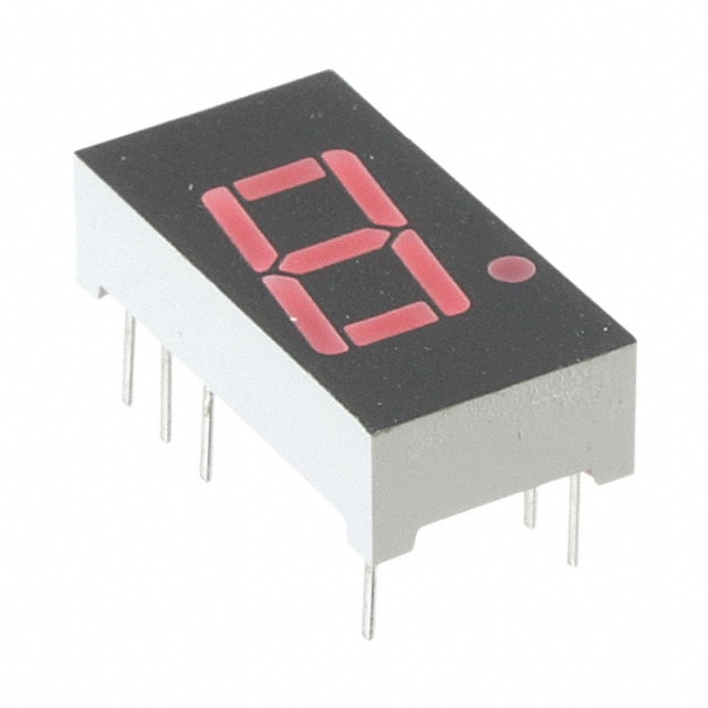 LTS-4710AP DISPLAY 7-SEG 0.4" SGL RED 14DIP
