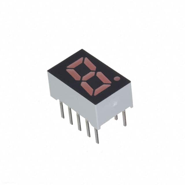 NAR131SH-F DISPLAY 7SEG 0.31" SGL RED 10DIP