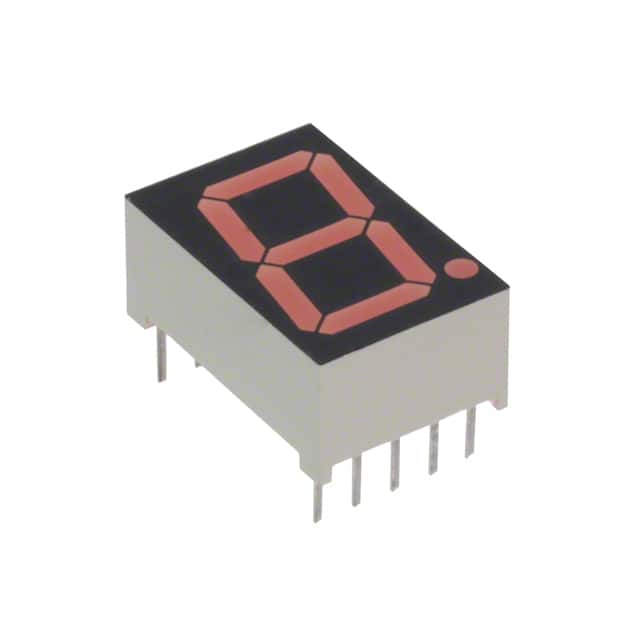 NAR161H-F DISPLAY 7-SEG 0.6" SGL RED 10DIP