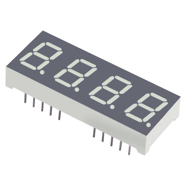 CA04-41SURKWA .4" 4-DIGIT RED LED DISPLAY