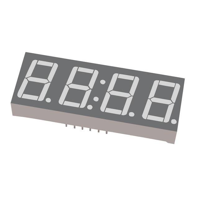 CA56-21SURKWA .56" 4-DIGIT RED LED DISPLAY