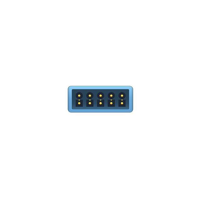 KEC022 ECG TRUNK CABLES Replacement for Rpi KEC022 Ecg T