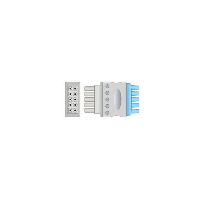 LW-26000MX/5A ECG LEADWIRES Replacement for Amc LW-26000MX/5