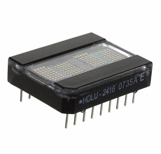 HDLU-2416 LED DISPLAY 5X7 4CHAR 5MM RED