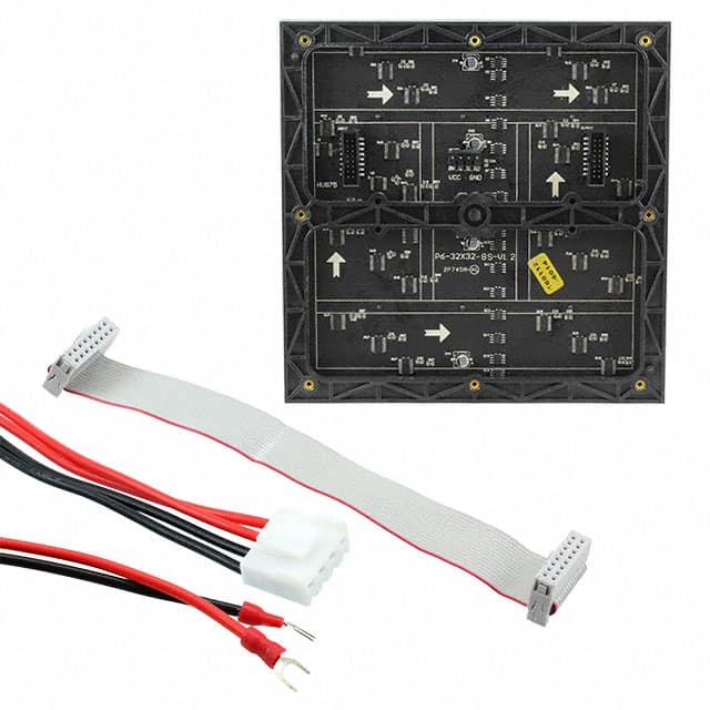 MIKROE-2347 32X32 RGB LED MATRIX PANEL - 6MM