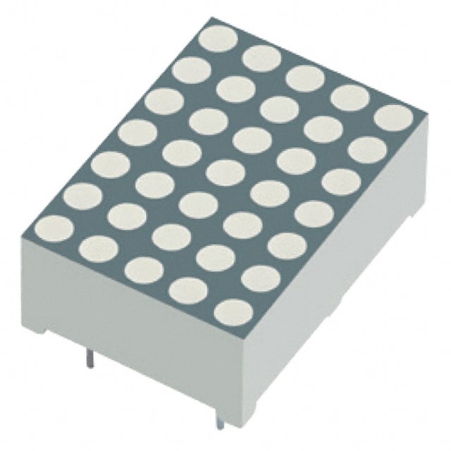 XMUY18A LED DOT MATRIX 5X7 0.7" YLW CA
