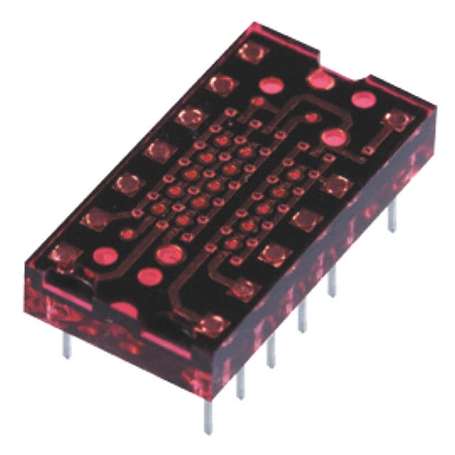 XMUR07A LED DOT MATRIX 5X7 0.3" RED CA
