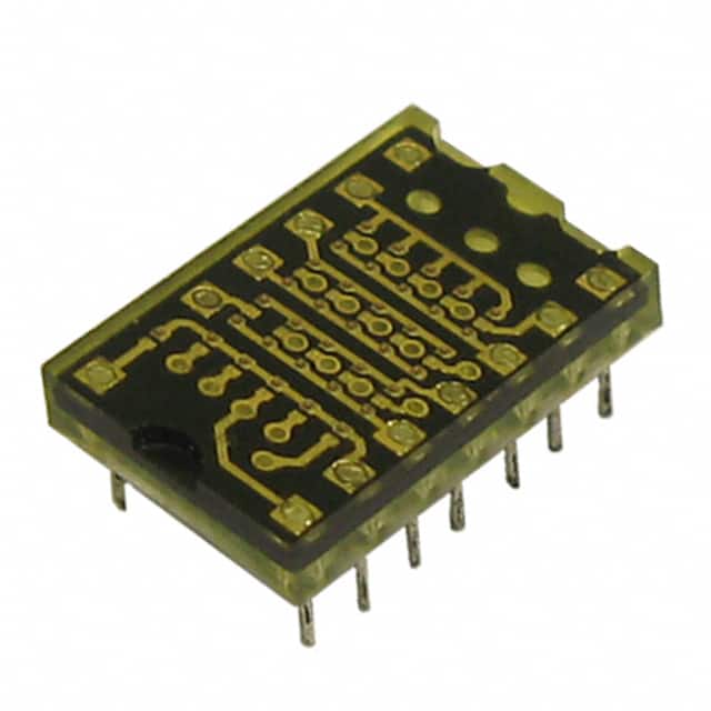 XMUY07C LED DOT MATRIX 5X7 0.3" YLW CC