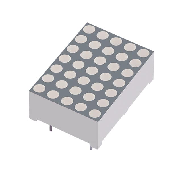 TA07-11EWA LED MATRIX 5X7 0.7" 627NM RED