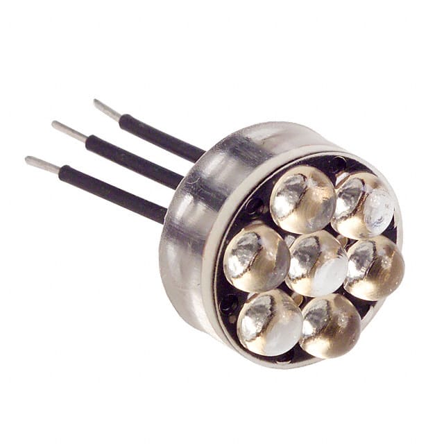 SSP-LXC06762S7A LED 17MM RND 7LED-CLSTR 3RED4GRN