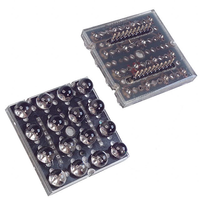 SSP-LXS1826U16A LED 46MM SQR 16LED-CLUSTR ULTRED