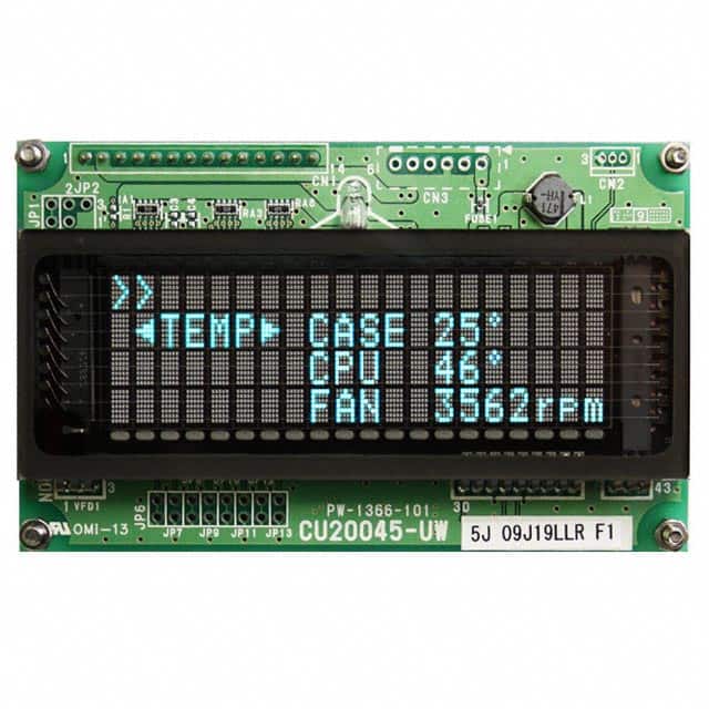 VK204-25-VPT VFD ALPHA/NUM DISPLAY 20X4
