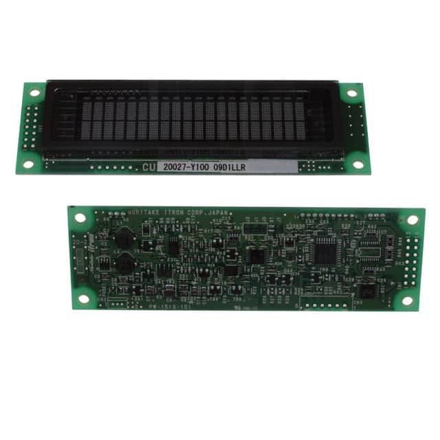 CU20027-Y100 MODULE VF DISPLAY 20X2 5V CHAR