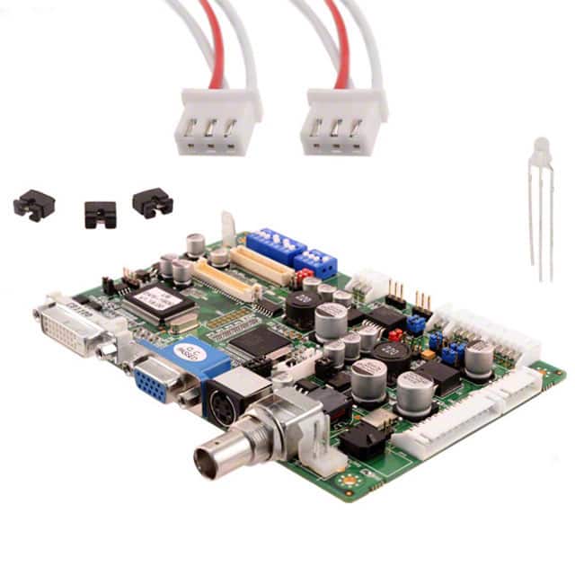 4171400XX-3 LCD DRVR BRD PUSHBUTTON/SERIAL