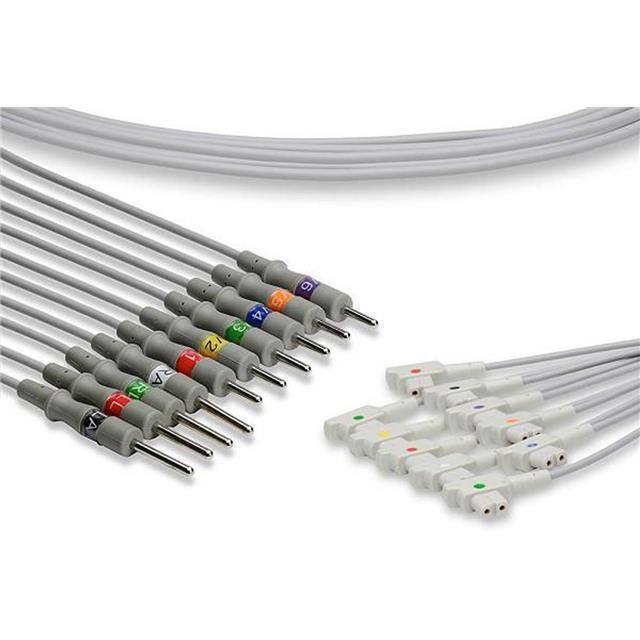 MAC 12 EKG LEADWIRES NEEDLE Replacement for Marquette Mac 12