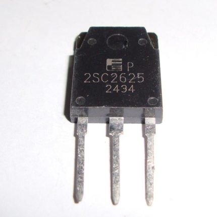 2SC2625 The FUJT 2SC2625 is a triple diffused planar type power transistor designed for high voltage and high speed switching applications. It is suitable for use in switching regulators, ultrasonic generators, high frequency inverters, and general purpose power amplifiers.